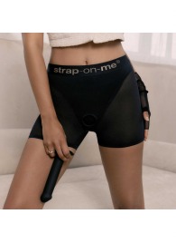 Трусики-шорты для фиксации насадок Strap-on-me Harness Lingerie Halo - size M - Strap-on-me - купить с доставкой в Первоуральске