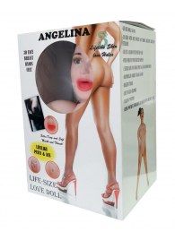 Надувная секс-кукла Angelina 3D - Boys of Toys - в Первоуральске купить с доставкой