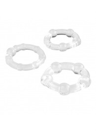 Набор из 3 эрекционных прозрачных колец - Boys of Toys - в Первоуральске купить с доставкой
