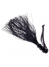 Черная силиконовая плетка - 25,4 см. - Boys of Toys - купить с доставкой в Первоуральске