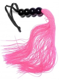 Розовая силиконовая плеть - 35,5 см. - Boys of Toys - купить с доставкой в Первоуральске