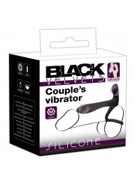 Черная насадка на член с вибрацией Couple’s Vibrator - Orion - в Первоуральске купить с доставкой