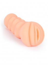 Телесный мастурбатор-вагина с эрекционными кольцами в комплекте - Sexy Girl - в Первоуральске купить с доставкой