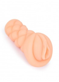 Телесный мастурбатор-вагина с вибропулей и эрекционными кольцами в комплекте - Sexy Girl - в Первоуральске купить с доставкой