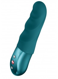 Зеленый вибратор-пульсатор Stronic Petite - 17 см. - Fun Factory