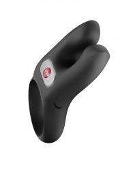 Черное эрекционное виброкольцо Nos - Fun Factory - в Первоуральске купить с доставкой