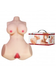 Мастурбатор-торс Aveline с 2 любовными тоннелями - Baile - в Первоуральске купить с доставкой