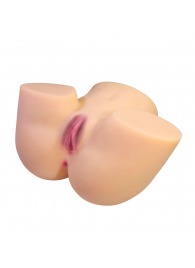 Телесный мастурбатор Liora с 2 любовными тоннелями - Baile - в Первоуральске купить с доставкой