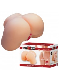 Телесный мастурбатор с 2 любовными отверстиями Olivia - Baile - в Первоуральске купить с доставкой