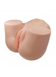 Телесный мастурбатор Julia с 2 любовными тоннелями - Baile - в Первоуральске купить с доставкой