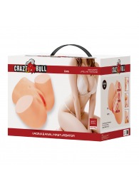 Телесный мастурбатор Liora с вибрацией - Baile - в Первоуральске купить с доставкой