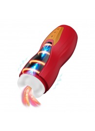 Интерактивный мастурбатор Solara с нагревом, вибрацией и поступательными движениями - Shots Media BV - в Первоуральске купить с доставкой