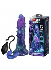 Фиолетовый яйцеродящий фаллоимитатор Duskwalker Sentinal на присоске - 22,4 см. - Baile - купить с доставкой в Первоуральске