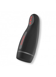 Черный автоматический мастурбатор с управлением через приложение - Oninder - в Первоуральске купить с доставкой