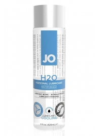 Охлаждающий лубрикант на водной основе JO Personal Lubricant H2O COOLING - 120 мл. - System JO - купить с доставкой в Первоуральске