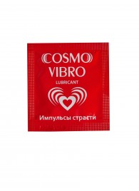 Пробник женского стимулирующего лубриканта на силиконовой основе Cosmo Vibro - 3 гр. - Биоритм - купить с доставкой в Первоуральске