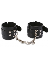 Манжеты с ремешками и карабинами для сцепки - Пикантные штучки - купить с доставкой в Первоуральске