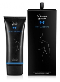 Возбуждающий крем для мужчин Nuit Ardente Creme Performante Plaisirs Secrets - 60 мл. - Plaisir Secret - купить с доставкой в Первоуральске