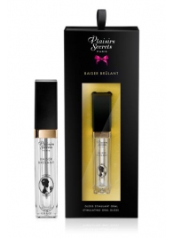 Стимулирующий блеск для губ Baiser Brulant Gloss Plaisirs Secrets - 7 мл. - Plaisir Secret - купить с доставкой в Первоуральске