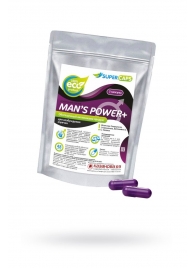 Капсулы для мужчин Man s Power+ с гранулированным семенем - 2 капсулы (0,35 гр.) - SuperCaps - купить с доставкой в Первоуральске