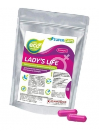 Возбуждающие капсулы Ladys Life - 2 капсулы (0,35 гр.) - SuperCaps - купить с доставкой в Первоуральске