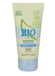Органический лубрикант для чувствительной кожи Bio Sensitive - 50 мл. - HOT - купить с доставкой в Первоуральске