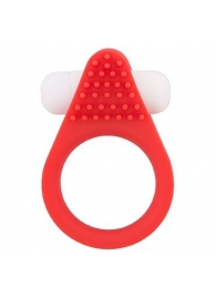 Красное эрекционное кольцо LIT-UP SILICONE STIMU RING 1 RED - Dream Toys - в Первоуральске купить с доставкой