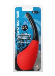 Анальный душ MENZSTUFF 310ML ANAL DOUCHE RED/BLACK - Dream Toys - купить с доставкой в Первоуральске