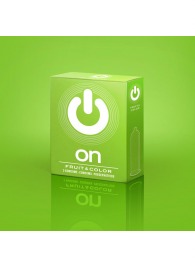 Цветные ароматизированные презервативы ON) Fruit   Color - 3 шт. - ON) - купить с доставкой в Первоуральске