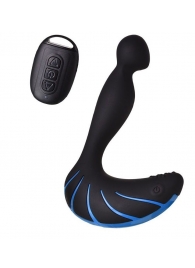 Чёрно-синий массажер простаты Erotist Third - Erotist Adult Toys - в Первоуральске купить с доставкой