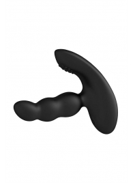 Черный силиконовый стимулятор простаты Levett Nitoc с пультом ДУ - Levett - в Первоуральске купить с доставкой