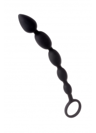 Черная анальная цепочка A-toys - 27,6 см. - A-toys в Первоуральске Черная анальная цепочка A-toys - 27,6 см. - A-toys