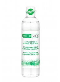 Гель-смазка 2-в-1 MASSAGE   LUBRICANT ALOE VERA - 300 мл. - Waterglide - купить с доставкой в Первоуральске