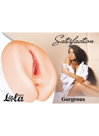 Мастурбатор с 2 тоннелями Satisfaction Gorgeous - Lola Games - в Первоуральске купить с доставкой