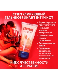 Стимулирующий гель-лубрикант Intim Hot - 60 гр. - Биоритм - купить с доставкой в Первоуральске