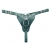 Изумрудные трусики с кольцом для страпона Ladys Arsenal - БДСМ Арсенал - купить с доставкой в Первоуральске