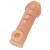 Телесная закрытая насадка с шишечками Cock Sleeve Size L - 17,6 см. - KOKOS - в Первоуральске купить с доставкой