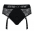 Черные трусики для насадок Diva Lingerie Harness - size M - Strap-on-me - купить с доставкой в Первоуральске
