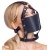 Черный намордник с кляпом-шаром Head Harness With A Gag - Orion - купить с доставкой в Первоуральске