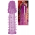 Фиолетовая насадка, удлиняющая половой член - 13,5 см. - Toyfa Basic - в Первоуральске купить с доставкой