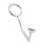 Кольцо на пенис с анальным стимулятором Stainless Steel Anal Hook   Cock Ring - BlueLine - в Первоуральске купить с доставкой