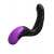 Черно-фиолетовый вибромассажёр простаты Hyper-Pulse P-Spot Massager - Pipedream - в Первоуральске купить с доставкой