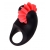Чёрно-красное эрекционное виброкольцо Erotist - Erotist Adult Toys - в Первоуральске купить с доставкой