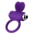 Фиолетовое виброкольцо с ресничками JOS PERY - JOS - в Первоуральске купить с доставкой
