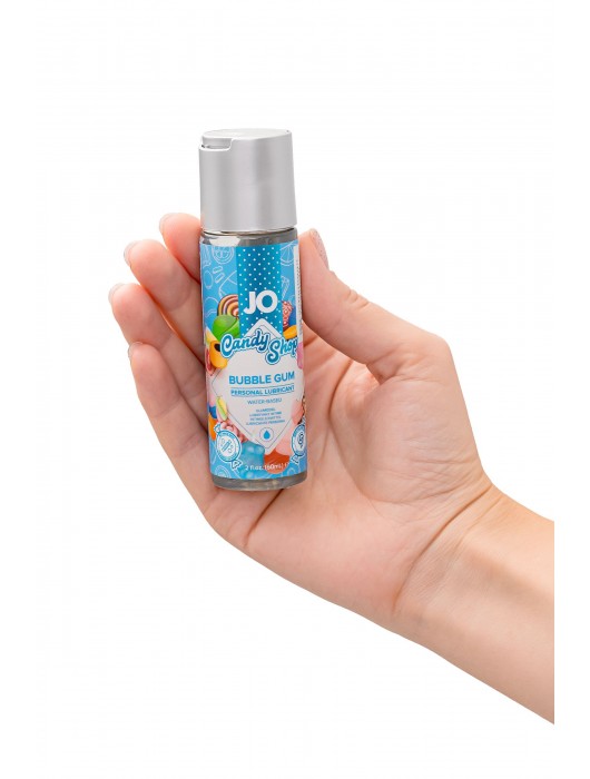 Смазка на водной основе Candy Shop Bubblegum с ароматом жвачки - 60 мл. - System JO - купить с доставкой в Первоуральске