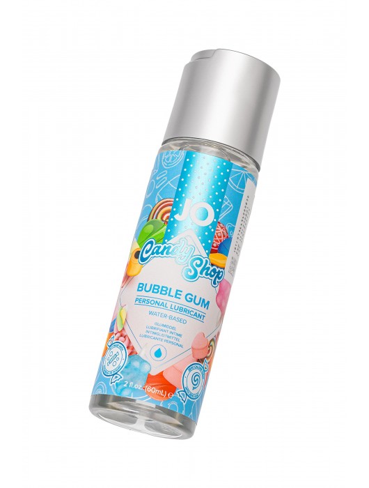 Смазка на водной основе Candy Shop Bubblegum с ароматом жвачки - 60 мл. - System JO - купить с доставкой в Первоуральске