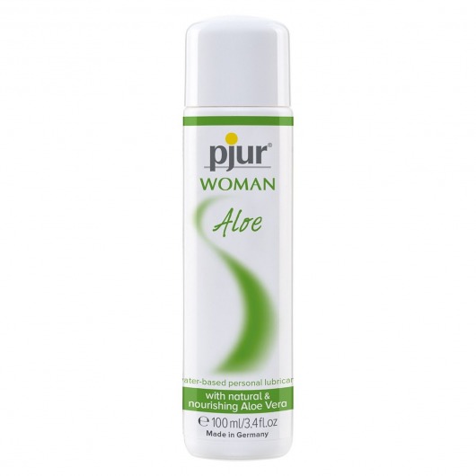 Лубрикант на водной основе pjur WOMAN Aloe - 100 мл. - Pjur - купить с доставкой в Первоуральске