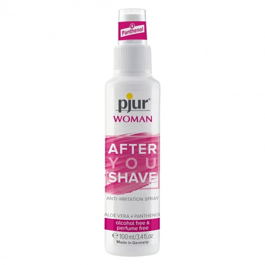 Спрей после бритья pjur WOMAN After You Shave Spray - 100 мл. - Pjur - купить с доставкой в Первоуральске