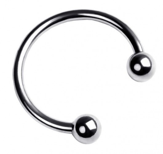 Серебристая подкова на головку пениса - ToyFa - купить с доставкой в Первоуральске