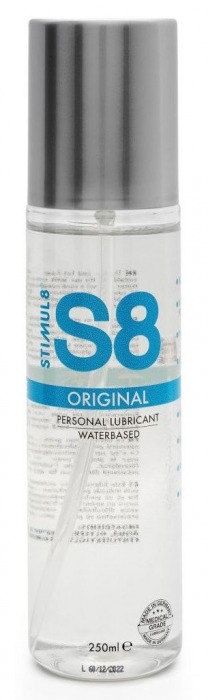 Универсальный лубрикант на водной основе S8 Original Lubricant - 250 мл. - Stimul8 - купить с доставкой в Первоуральске